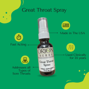 Great Throat Spray 1oz