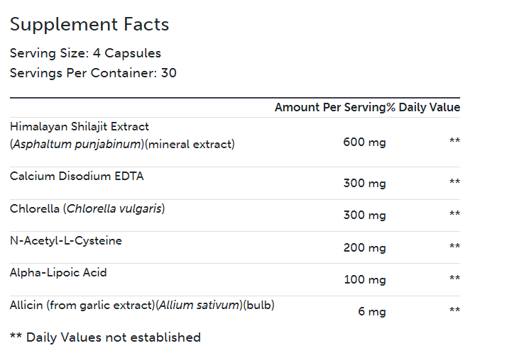 CheleX 120 Capsules