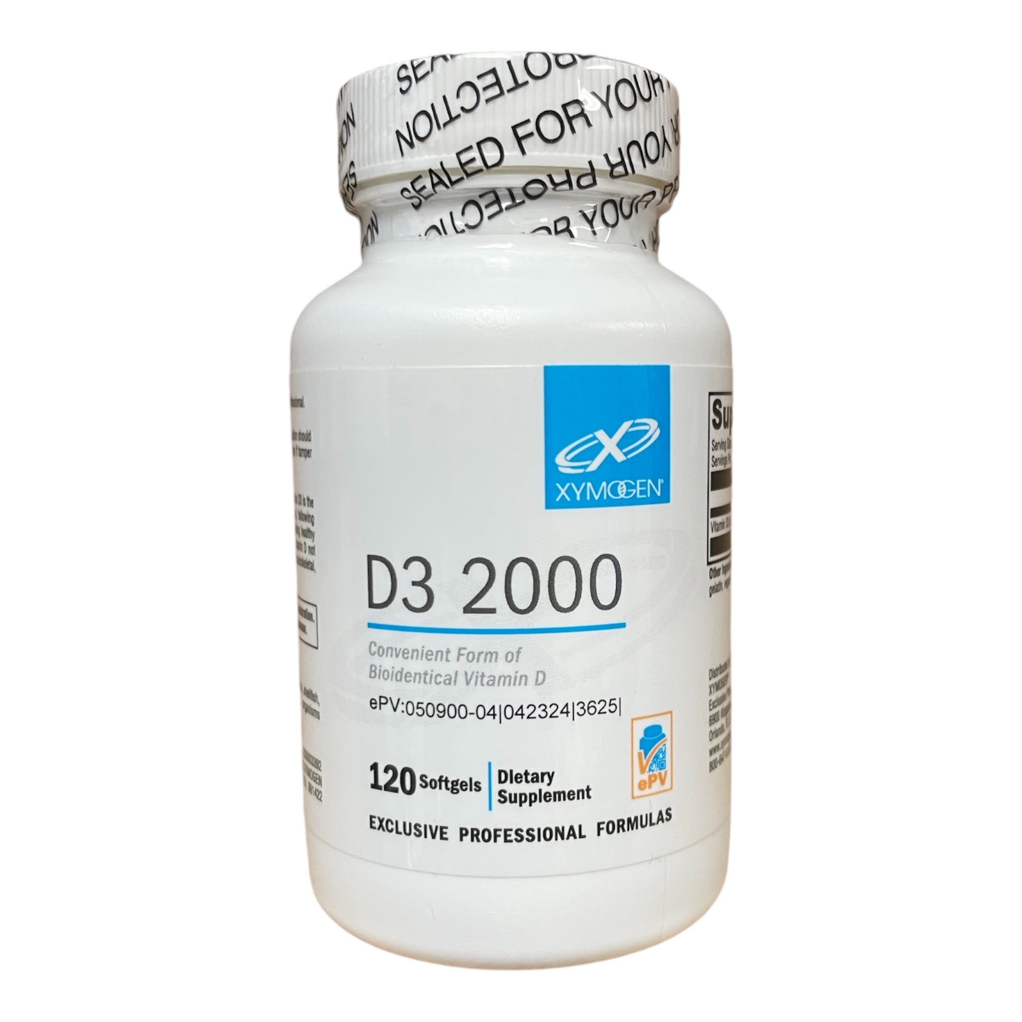 D3 2000 120 Softgels