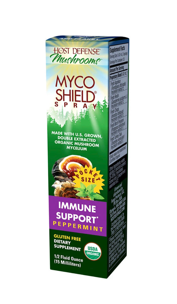 Host Defense MycoShield® Peppermint Spray 1oz