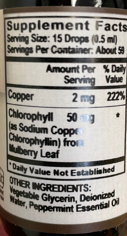 Chlorophyll 1oz