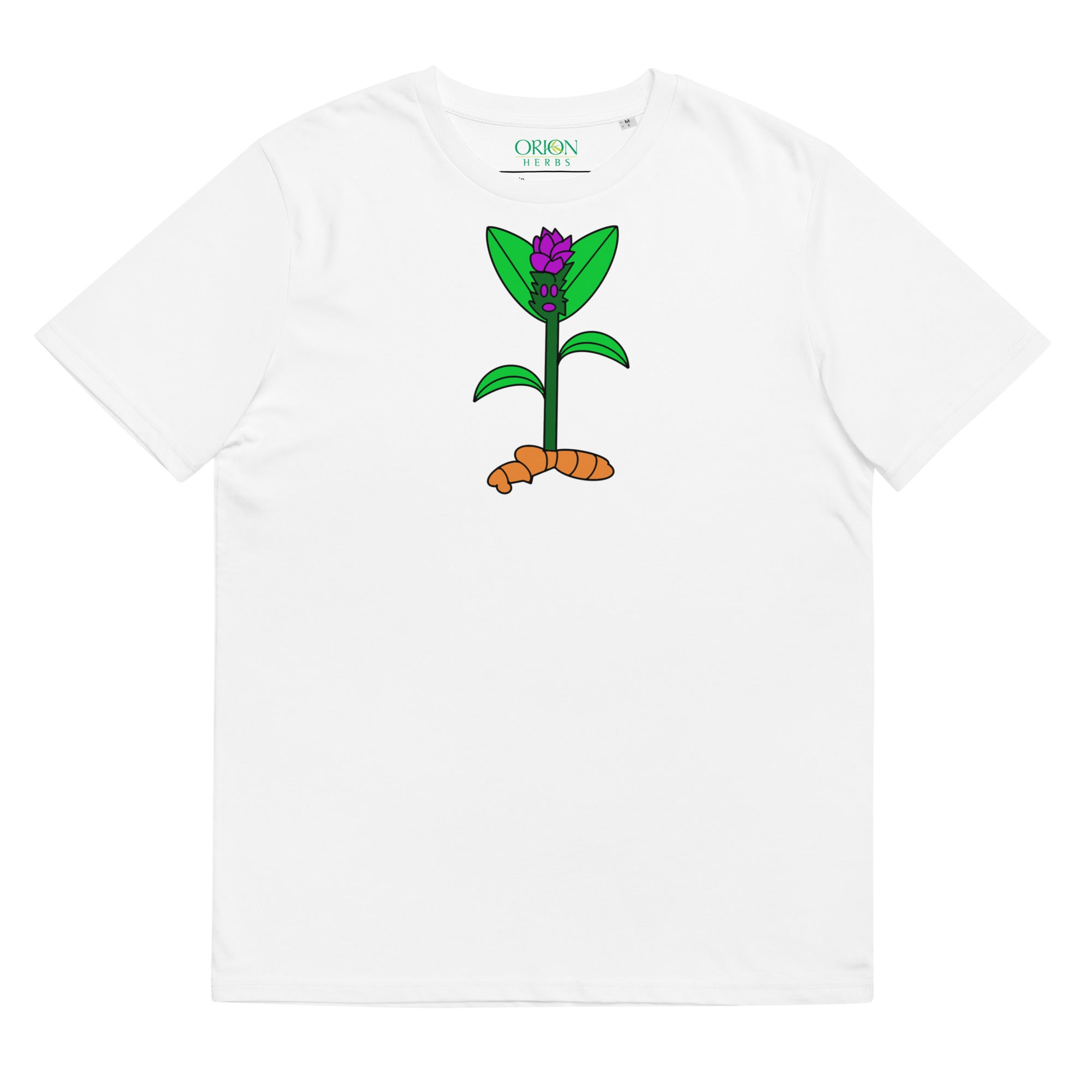 Organic cotton t-shirt - Turmeric Root