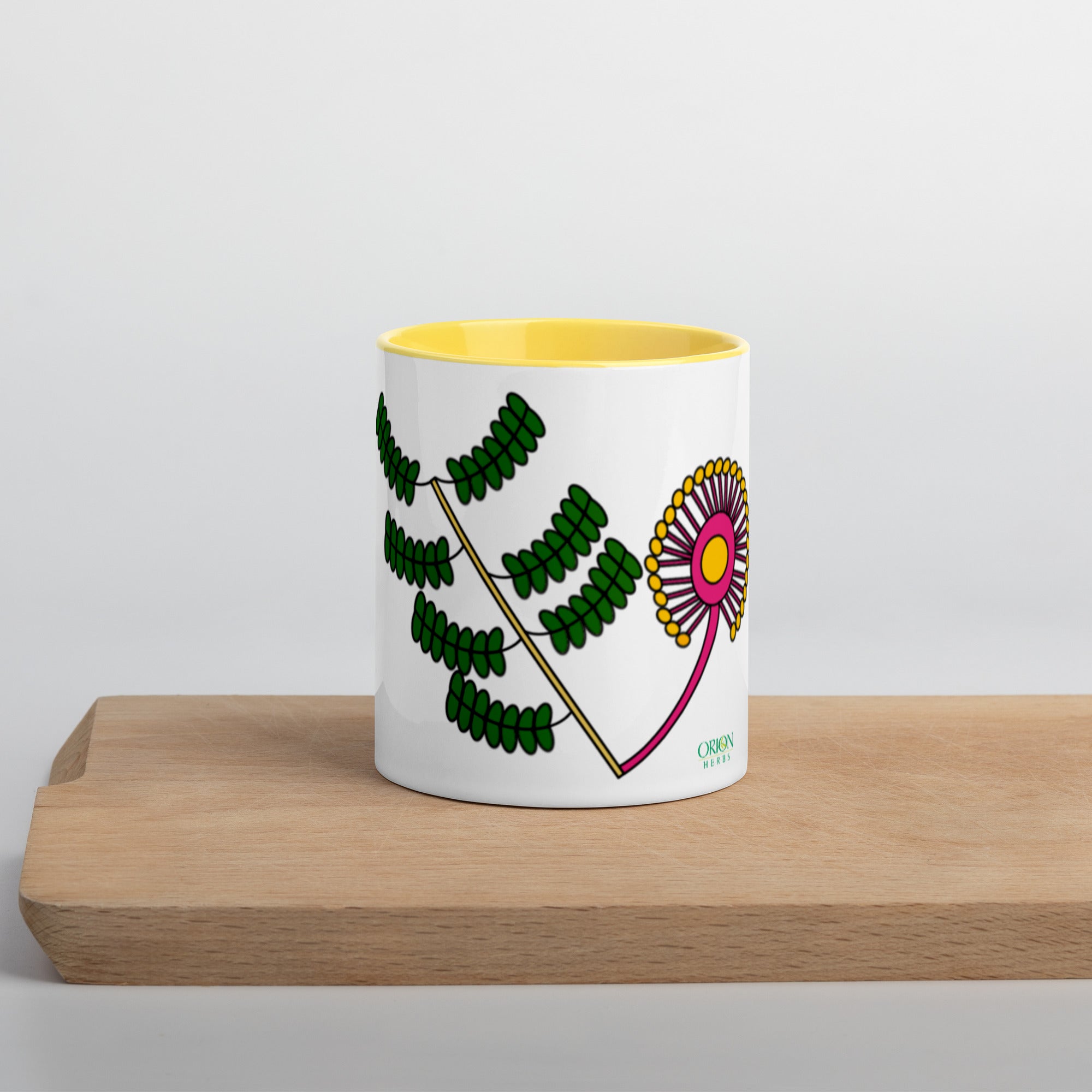 Silk Tree Flower Mug